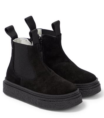 MM6 Maison Margiela Kids Suede boots