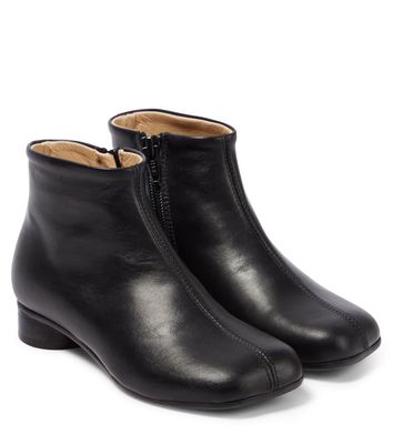 MM6 Maison Margiela Kids Tabi leather boots