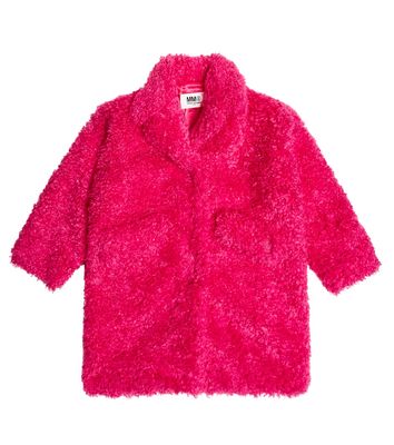 MM6 Maison Margiela Kids Teddy coat