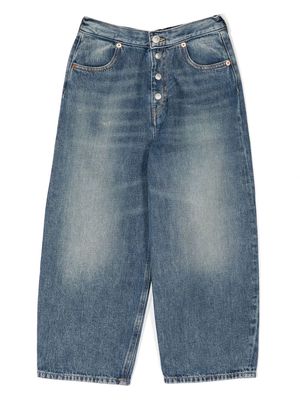 MM6 Maison Margiela Kids wide-leg jeans - Blue