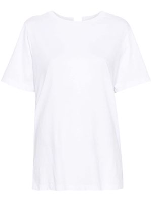 MM6 Maison Margiela layered cotton T-shirt - White