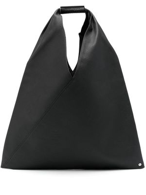 MM6 Maison Margiela medium Japanese leather shoulder bag - Black