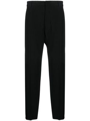 MM6 Maison Margiela mid-rise wool trousers - Black