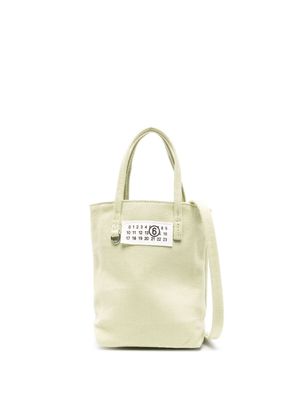 MM6 Maison Margiela mini Shopping canvas tote bag - Green