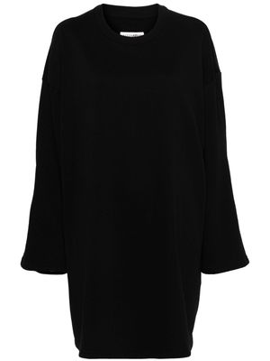 MM6 Maison Margiela mini sweatshirt dress - Black