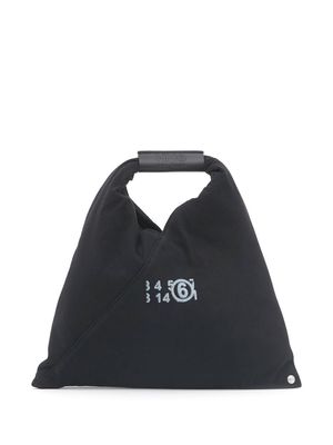 MM6 Maison Margiela numbers-print tote bag - Black