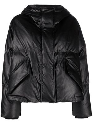 MM6 Maison Margiela padded funnel-neck jacket - Black