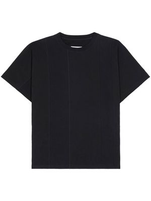 MM6 Maison Margiela panelled cotton T-shirt - Black