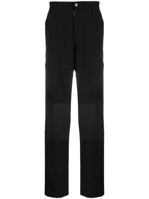 MM6 Maison Margiela panelled straight-leg cargo trousers - Black