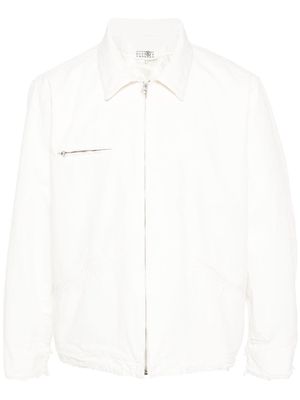 MM6 Maison Margiela quilted cotton jacket - White