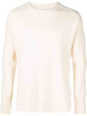 MM6 Maison Margiela round-neck long-sleeve sweatshirt - Neutrals