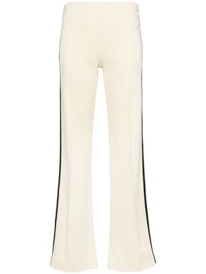 MM6 Maison Margiela side-stripe tapered trousers - Yellow