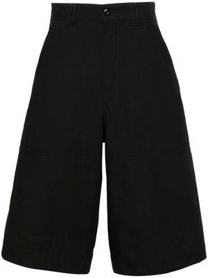 MM6 Maison Margiela single-stitch chino shorts - Black