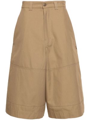 MM6 Maison Margiela single-stitch chino shorts - Green