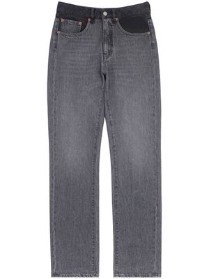 MM6 Maison Margiela slim-cut cotton jeans - Grey