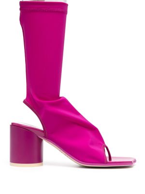MM6 Maison Margiela slip-on sock boots - Pink
