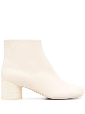 MM6 Maison Margiela square-toe ankle boots - Neutrals