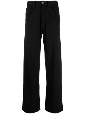 MM6 Maison Margiela straight-leg cotton-jersey trousers - 900