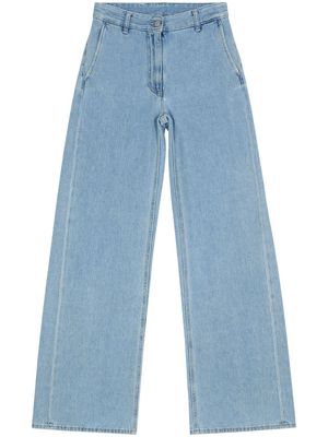 MM6 Maison Margiela straight-leg cut jeans - Blue