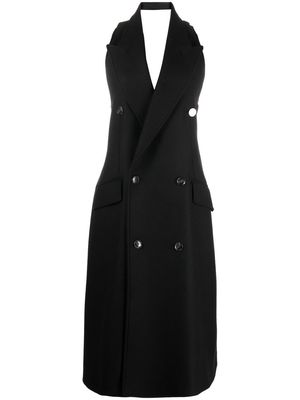 MM6 Maison Margiela tailored sleeveless coat - Black