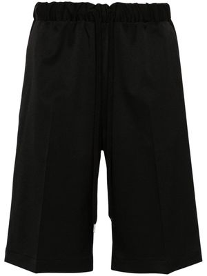 MM6 Maison Margiela tailored twill bermuda shorts - Black