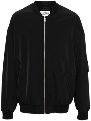 MM6 Maison Margiela Twill bomber jacket - Black