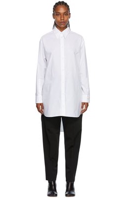 MM6 Maison Margiela White Backwards Shirt