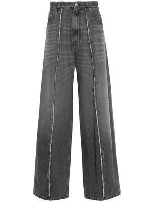 MM6 Maison Margiela wide-leg cotton jeans - 900