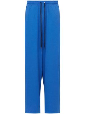 MM6 Maison Margiela wide-leg cotton trousers - Blue