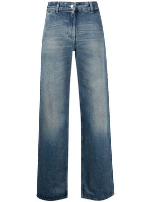 MM6 Maison Margiela wide-leg jeans - Blue