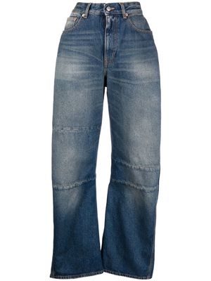 MM6 Maison Margiela wide-leg washed jeans - Blue
