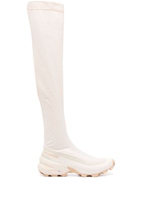MM6 Maison Margiela x Salomon thigh-high boots - Neutrals
