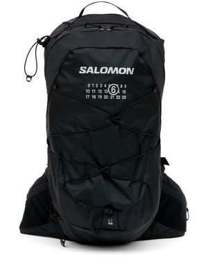 MM6 Maison Margiela X Salomon x Saloman logo-print backpack - Black