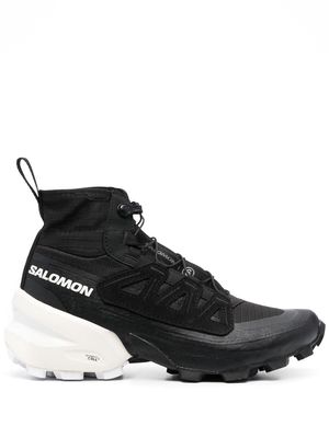 MM6 Maison Margiela X Salomon x Salomon high-top sneakers - Black