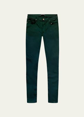 Mne's Brando Straight Denim Pants, Green