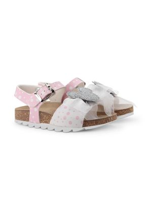 Moa Kids Minnie flat sandals - Pink