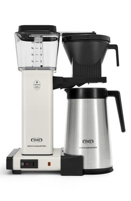 Moccamaster KBGT Thermal Coffee Brewer in Off White