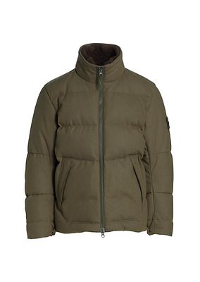 Mockneck Puffer Jacket