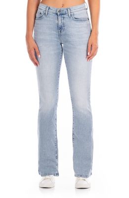 Modern American Brookhaven High Waist Stretch Bootcut Jeans in Powder Blu