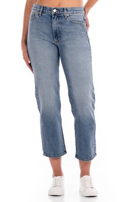Modern American Highland High Waist Ankle Straight Leg Jeans in Stereo