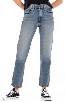 Modern American Jackson High Waist Relaxed Straight Leg Jeans in Miami