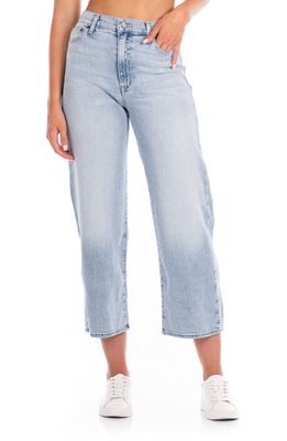 Modern American Savannah Crop Wide Leg Jeans in Powder Blu