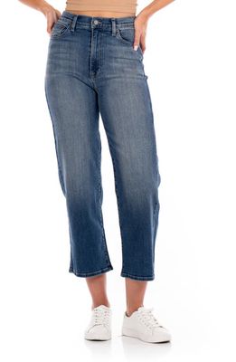 Modern American Savannah High Waist Crop Wide Leg Jeans in Blue Dawn