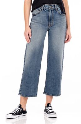 Modern American Savannah High Waist Crop Wide Leg Jeans in Miami