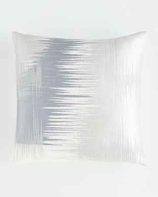 Modern Embroidered Decorative Pillow - 22"