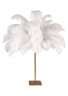 Modern Glamour Josephine Feather Table Lamp