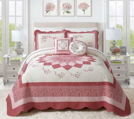 Modern Heirloom Caroline Embroidered Bedspread - King