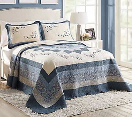 Modern Heirloom Charlotte Full Bedspread