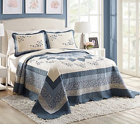 Modern Heirloom Charlotte King Bedspread