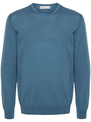 MODES GARMENTS fine-knit merino jumper - Blue